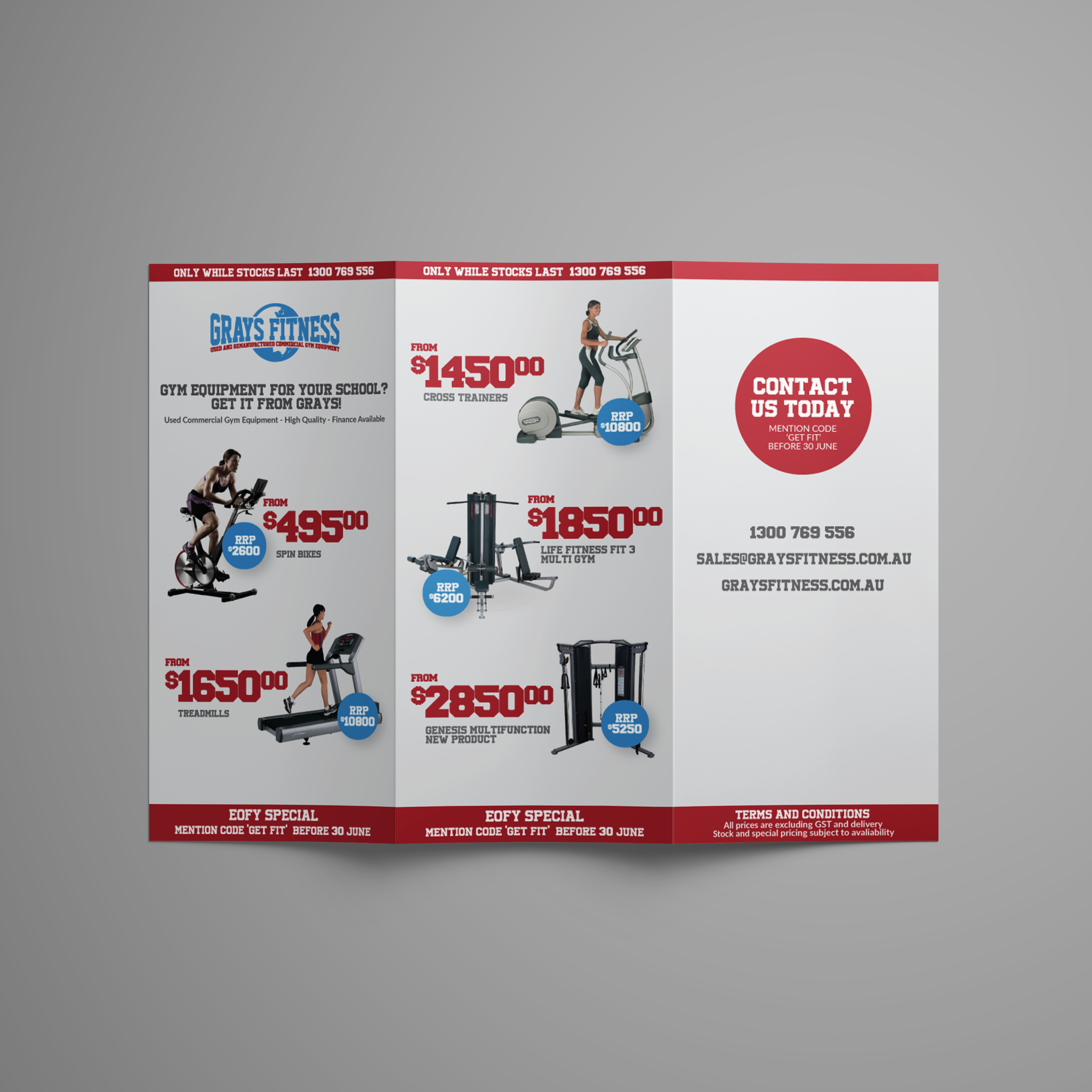 Grays Fitness Pineapple Design Work