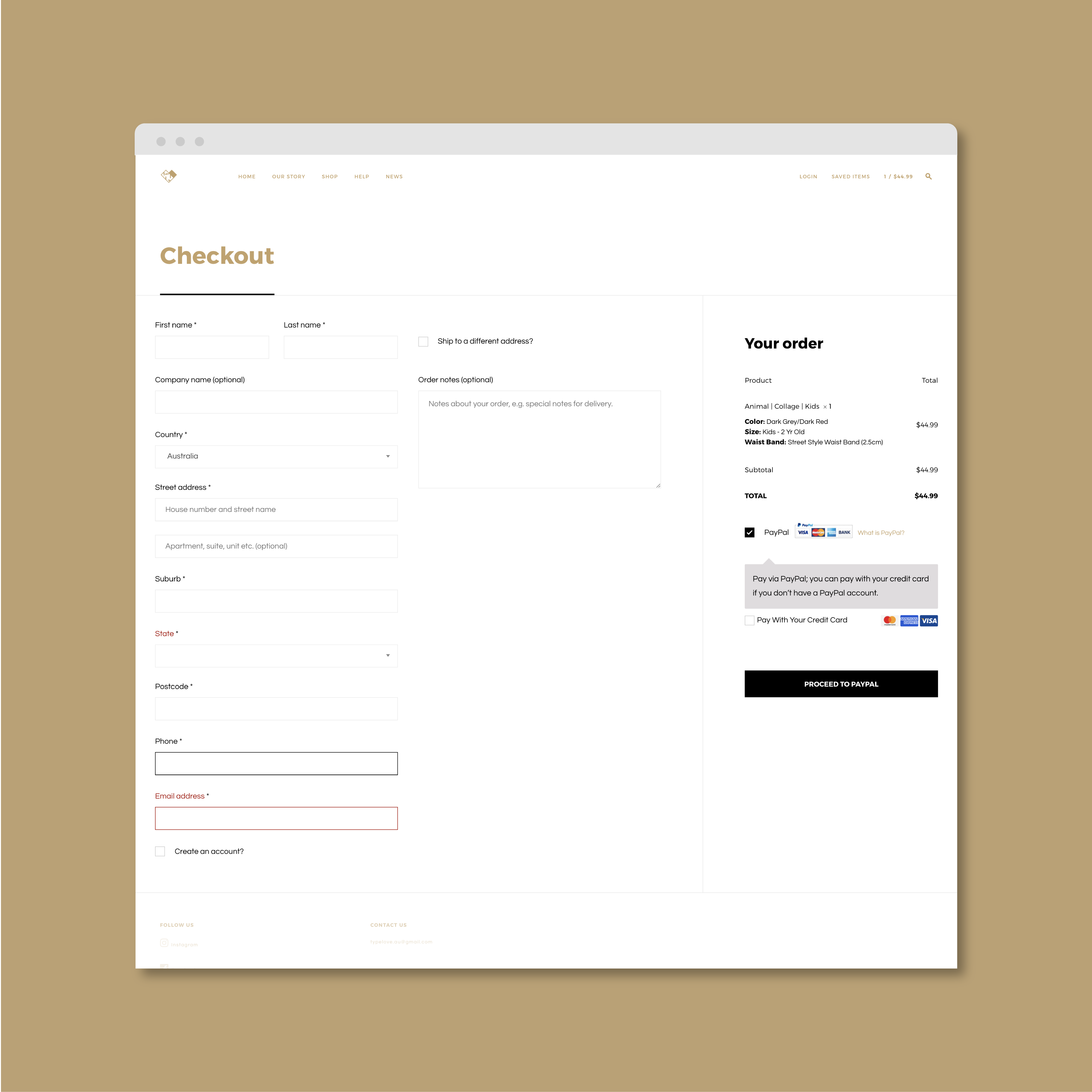 Typelove Pineapple Website Development
